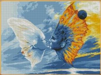 Крылья любви - любовь, фэнтези - оригинал