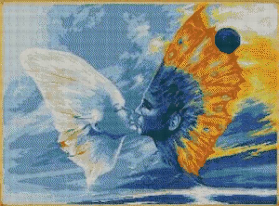 Крылья любви - фэнтези, любовь - предпросмотр