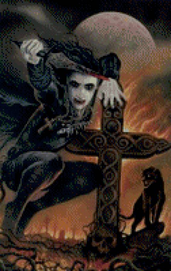 убийца - мрак, тьма, вампир, парень - предпросмотр