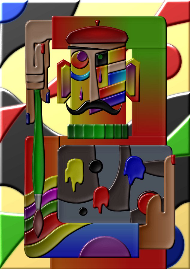 Художник - художник - оригинал