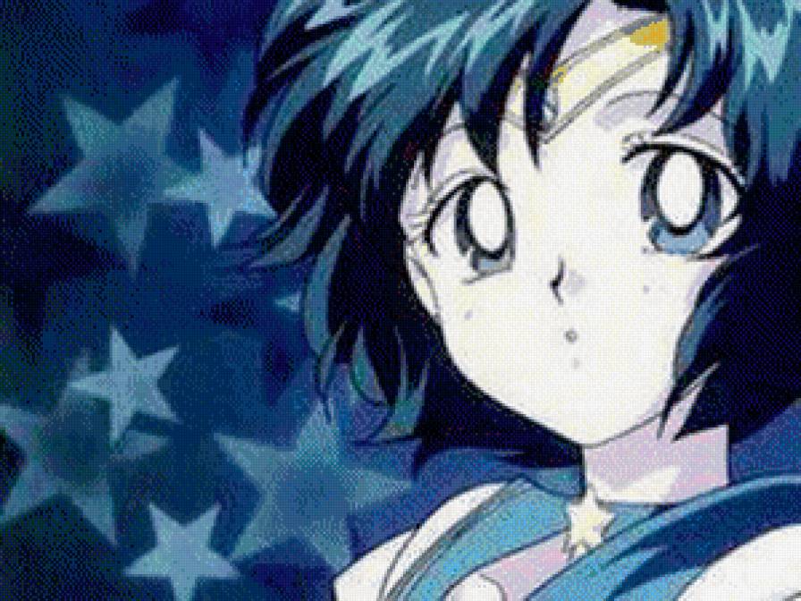 Ами Сейлор Меркури - сериал, аниме, мульт, девушка - предпросмотр