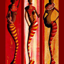 Схема вышивки «Африканские мотивы»