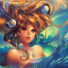 Схема вышивки «девушка2»