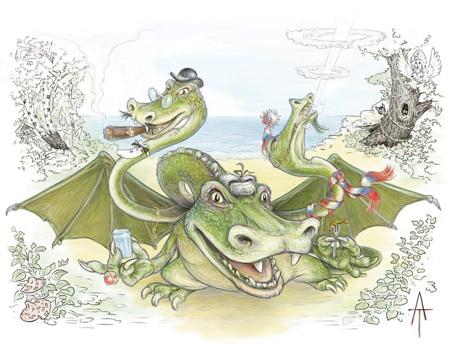 Змей горыныч - оригинал