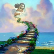 Схема вышивки «дорога к Богу»