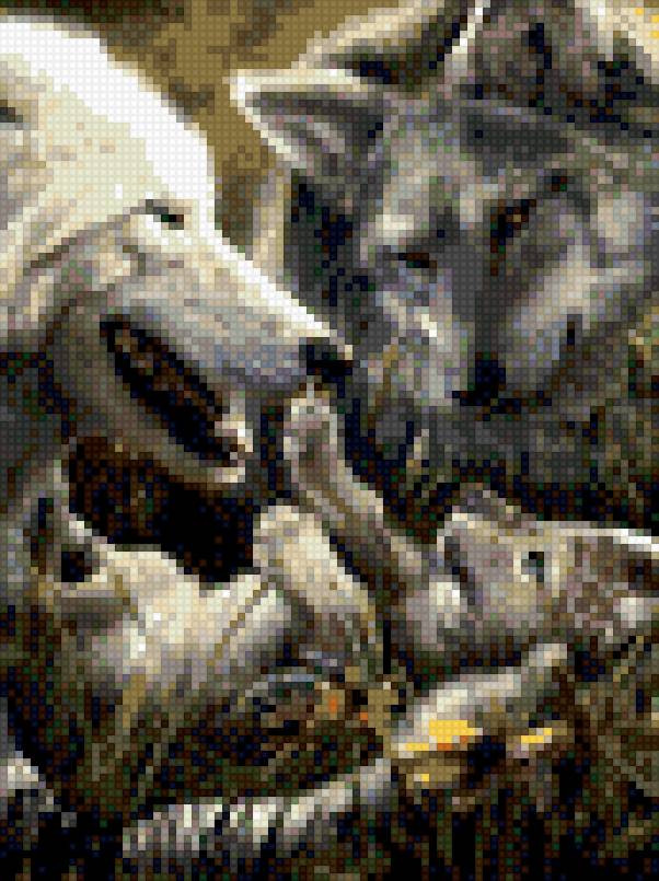 семья волков - предпросмотр