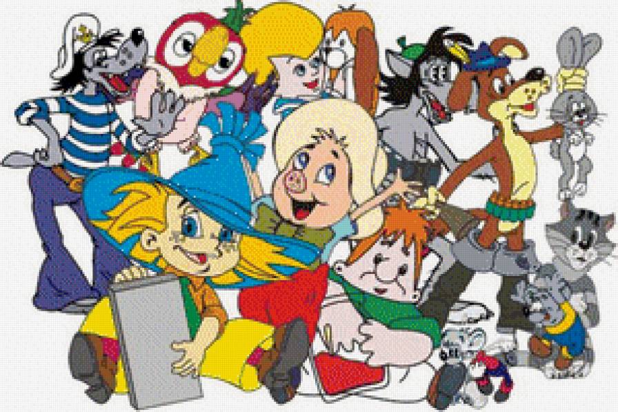 Мультяшки - животные, из детства - предпросмотр