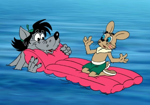 Ну, погоди! - волк, животные, заяц, из детства - оригинал