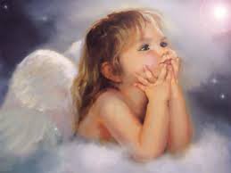 ангелочек 2 - крылья, улыбка, прелесть, ангел, дети, люди, живопись - оригинал
