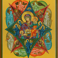 Схема вышивки «Икона»