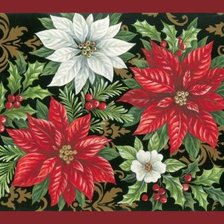 Оригинал схемы вышивки «подушка"рождественские звёзды"» (№475105)