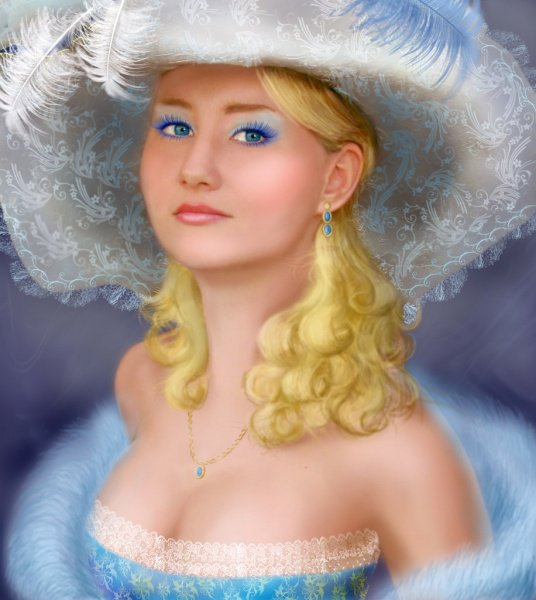 Девушка - оригинал