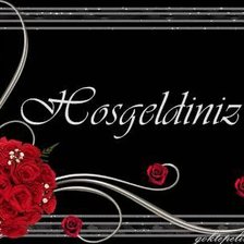 Схема вышивки «hos geldiniz»