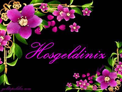 hos geldiniz - welcom - оригинал