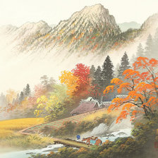 Схема вышивки «Осень»