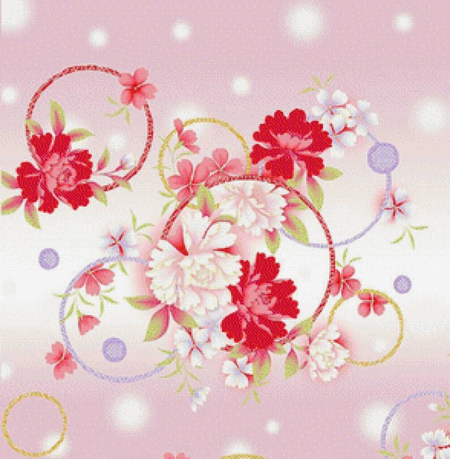 китайская акварель5 - китай, акварель, цветы - предпросмотр