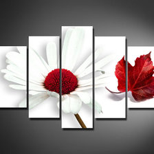 Схема вышивки «белый цветок»