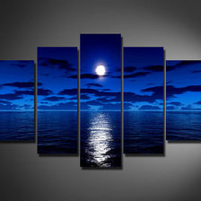Схема вышивки «море и небо ночное»