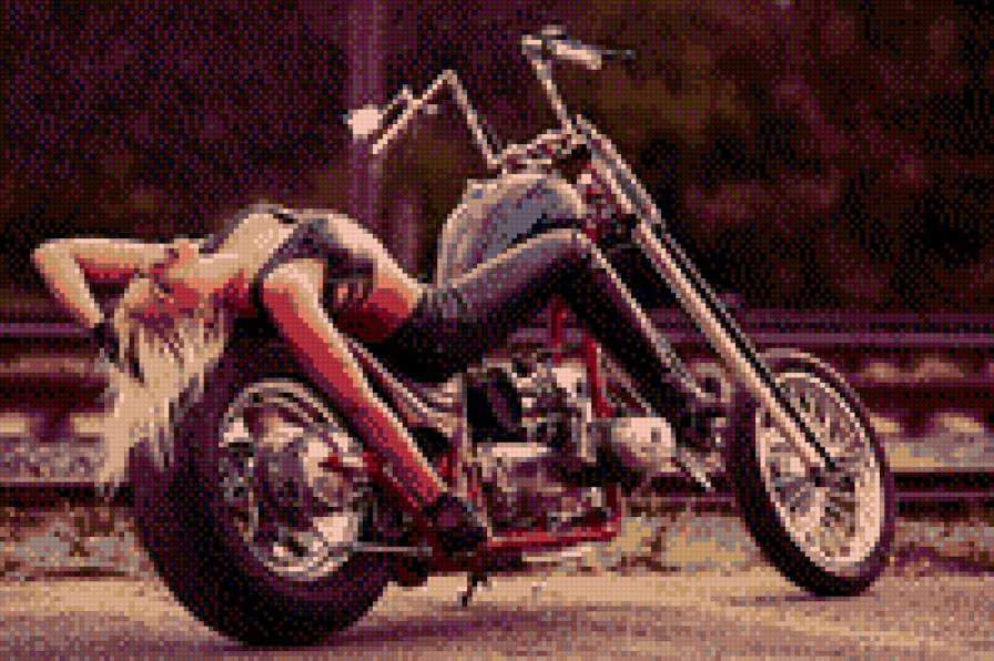 мото - мото, скорость, девушки - предпросмотр