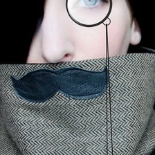 Схема вышивки «Носи усы»