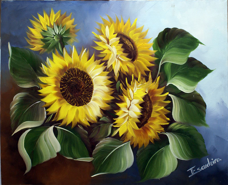 подсолнухи - цветы - оригинал