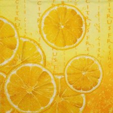Схема вышивки «подушка лимон»