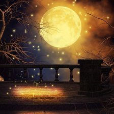 Схема вышивки «За окном»