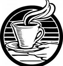 Схема вышивки «чашка кофе»