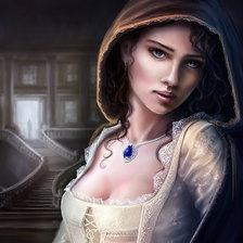 Схема вышивки «девушка .»