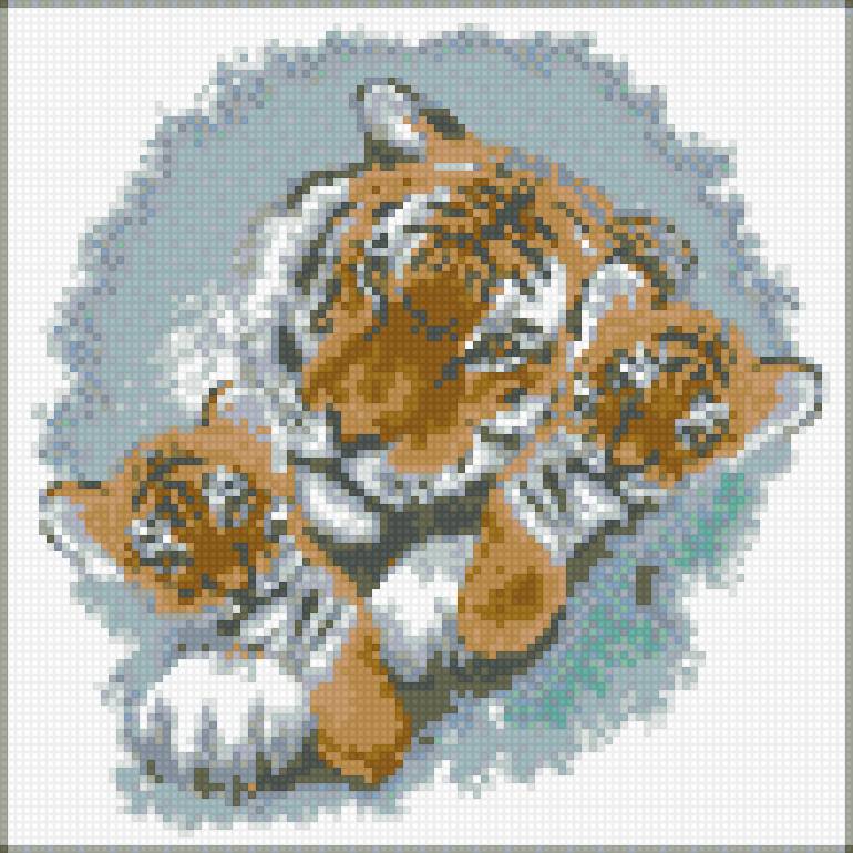 Тигрица с тигрёнком - тигрица с тигренком, тигрята, тигры, животные - предпросмотр