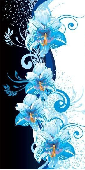 Открытка - лилии, цветы, букет, открытка - оригинал