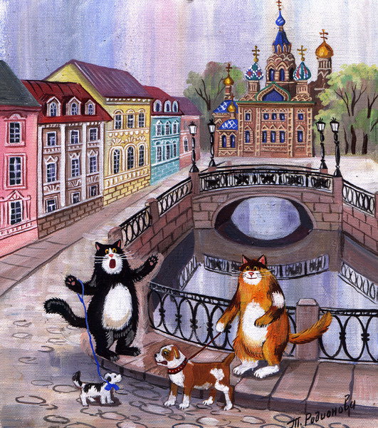коты Петербурга - оригинал