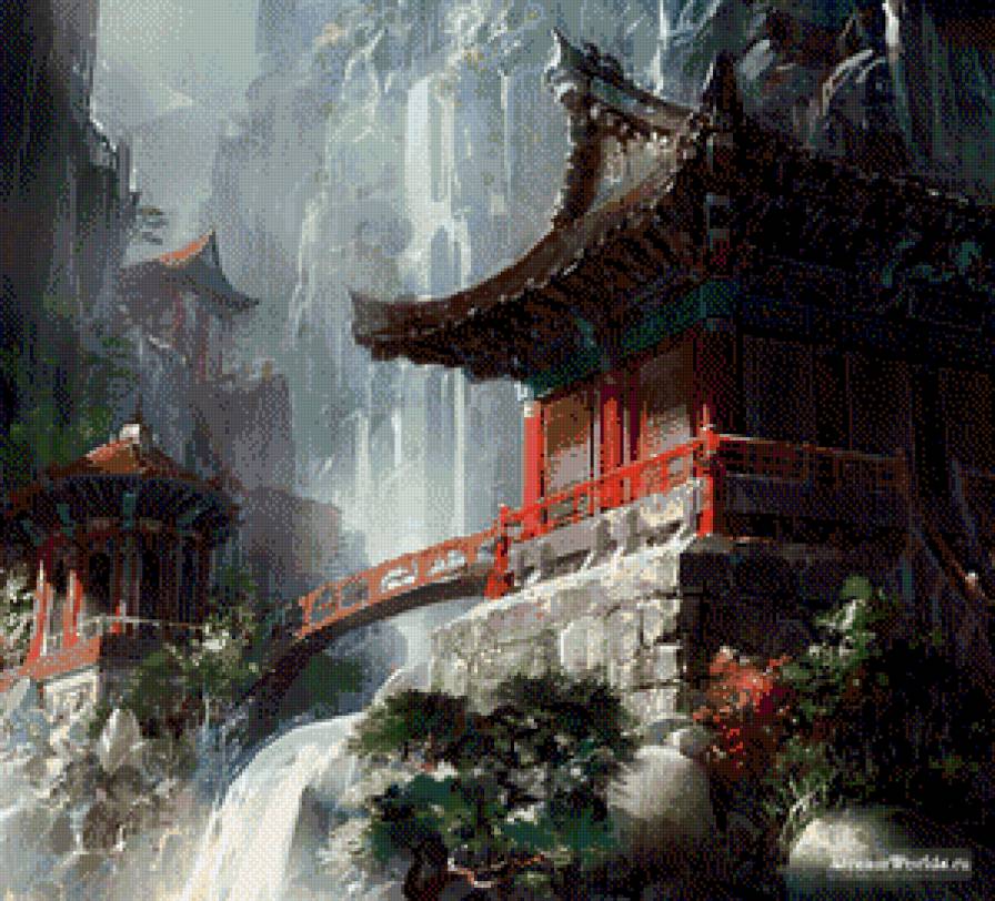 Водопад - природа - предпросмотр