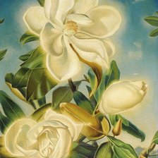 Схема вышивки «Магнолия»