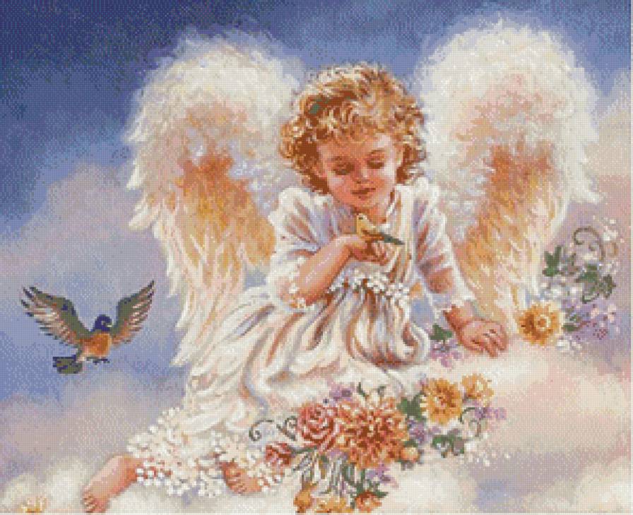 Ангел - ангел, девушка - предпросмотр