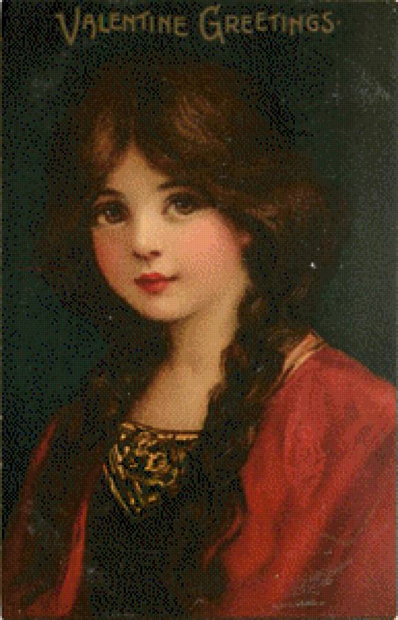 девочка - открытки - предпросмотр