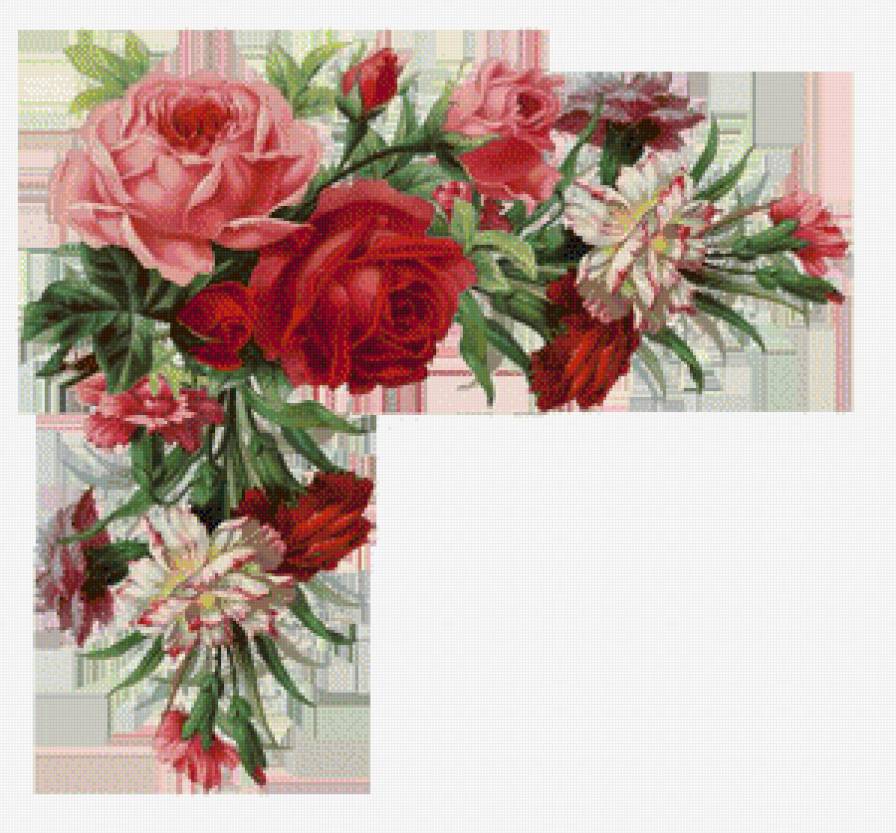 уголок - цветы - предпросмотр