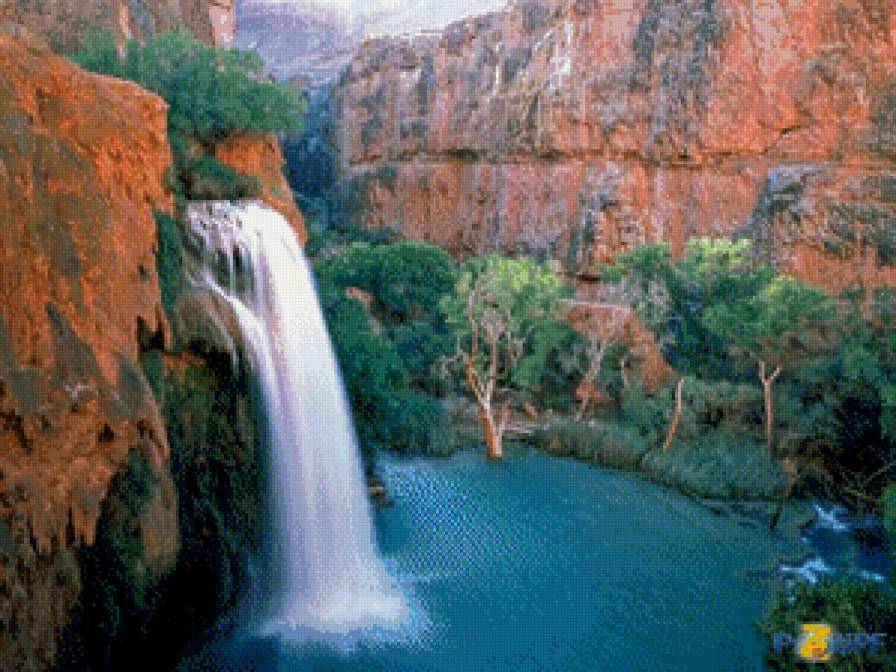 Водопад - предпросмотр