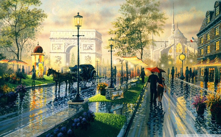 пейзаж - картина - оригинал