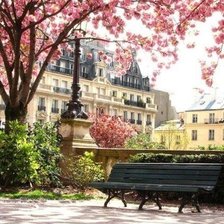 Оригинал схемы вышивки «Париж весной 120 цветов» (№480676)