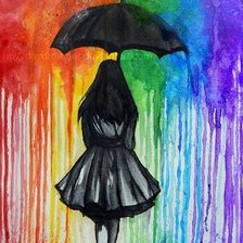 Схема вышивки «девочка»