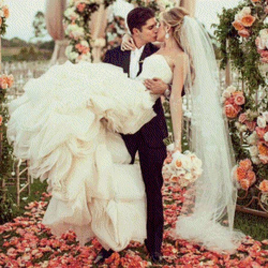 Любовь - молодожены, возлюбленные, свадьба, невеста, двое, муж и жена - предпросмотр