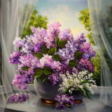 букет сирени