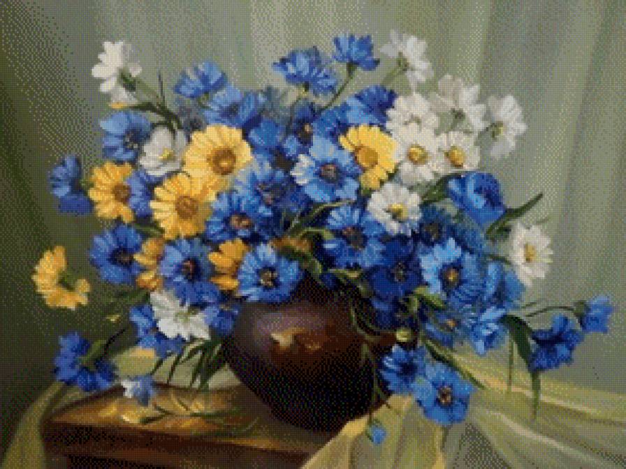 полевые цветы - цветы - предпросмотр