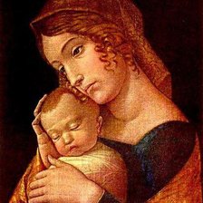 Схема вышивки ««Мадонна Мантегна»»