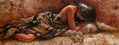 Индейские мотивы - девушка, индейские мотивы - оригинал