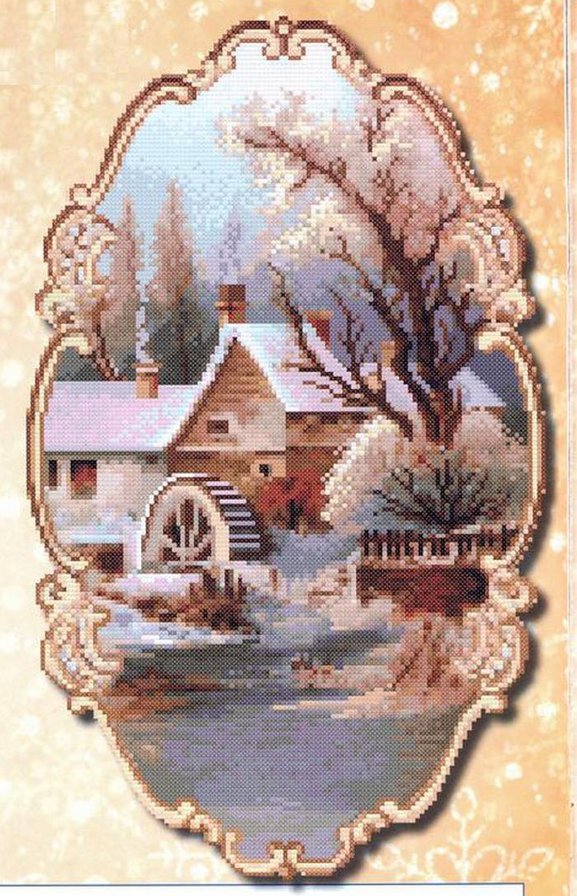 Зима - природа - оригинал