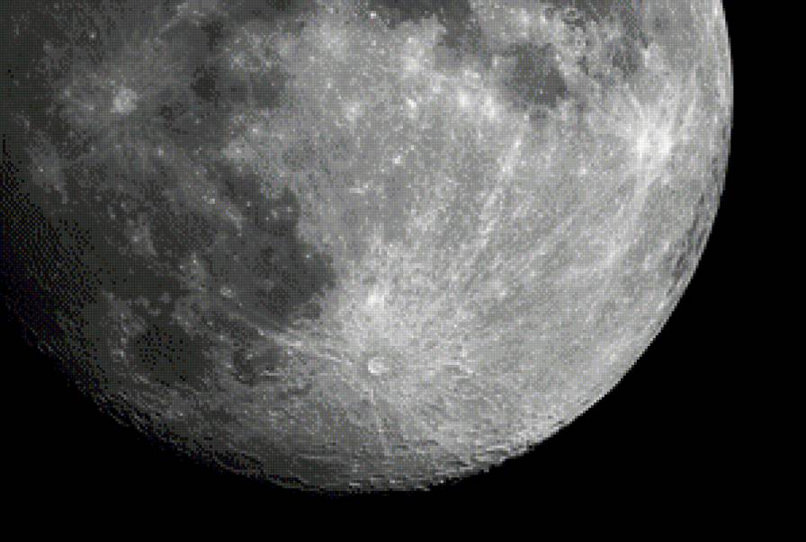 Луна - планета, космос - предпросмотр