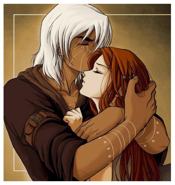 Поцелуй - нежность, любовь, пара - оригинал