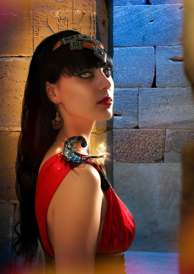 клеопатра - египет, девушка - оригинал
